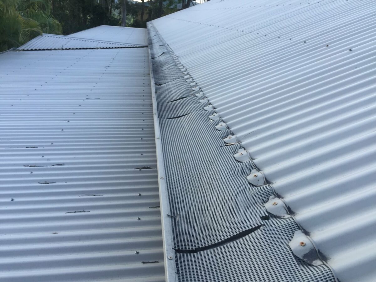 Replaced Gutter Guard Brisbane Gutter Guard