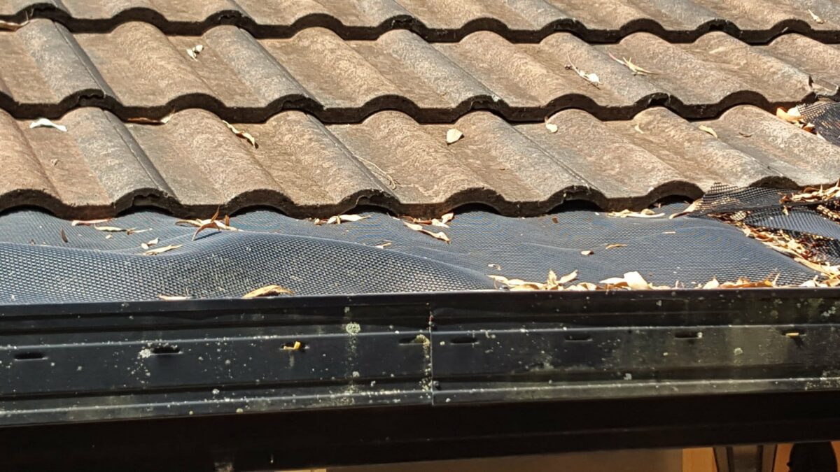 Replaced Gutter Guard Brisbane Gutter Guard